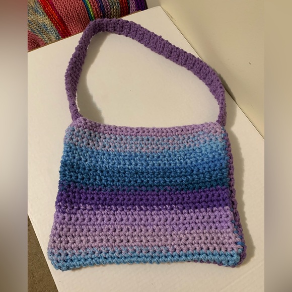 Shoulder Bag, handmade,
crochet - Picture 12 of 16